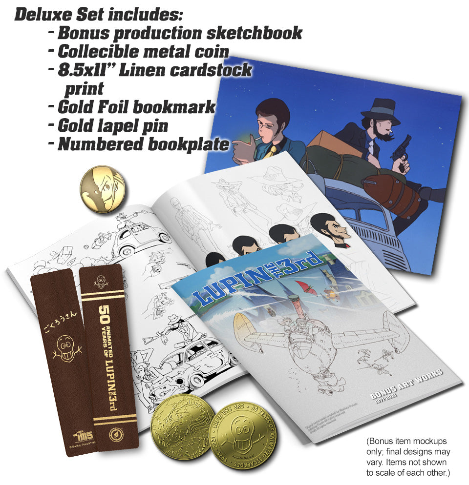 50 Animated Years of LUPIN THE 3rd (Deluxe Edition)