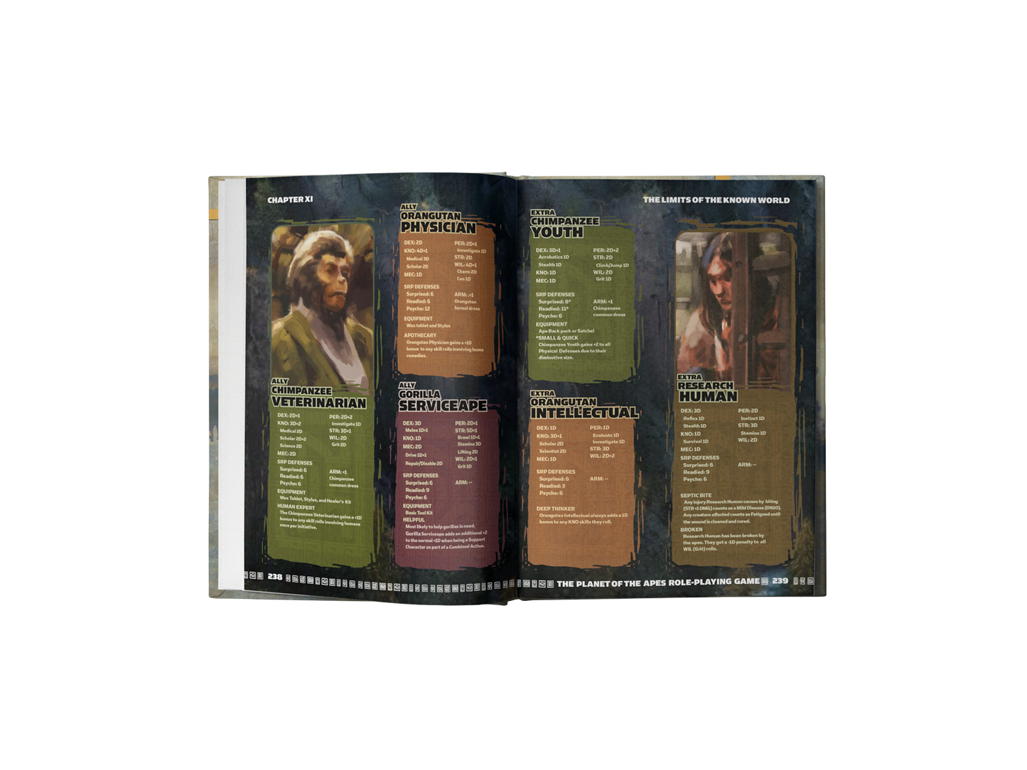 PLANET OF THE APES RPG: Limited Edition Black & Silver Slipcase + Bonuses