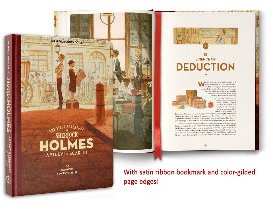 SHERLOCK HOLMES: A STUDY IN SCARLET+Bonuses