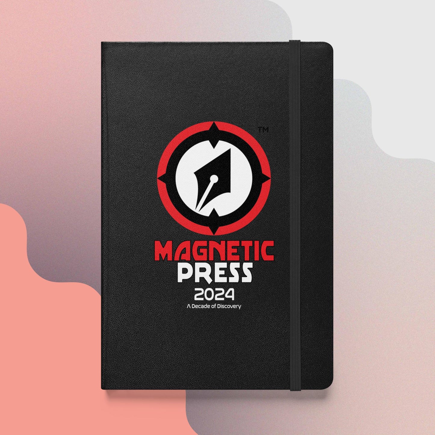 Magnetic Press Hardcover bound notebook