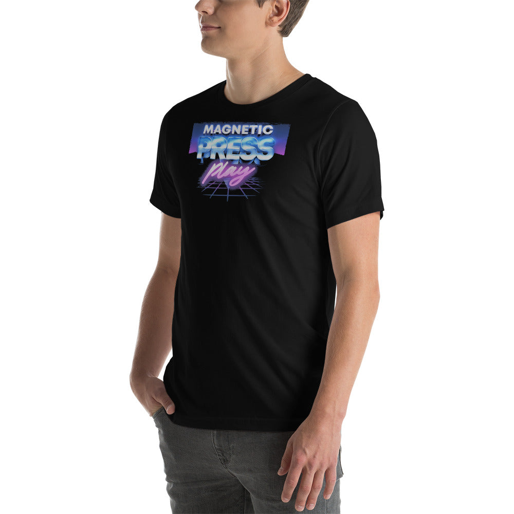 Magnetic Press Play - Arcade Tee