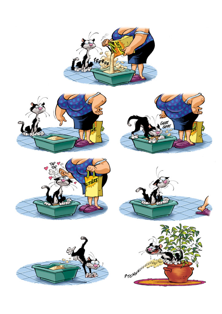 CATS CATS CATS, by Lapuss and Larbier