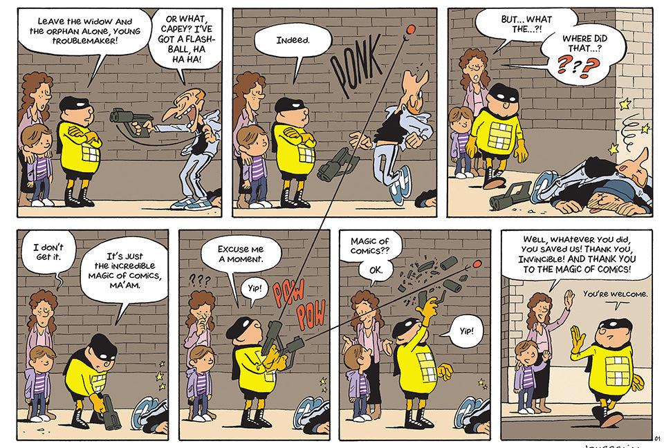 MISTER INVINCIBLE, by Pascal Jousselin