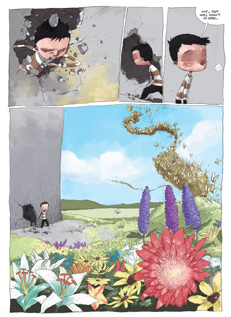 A GLANCE BACKWARD, by Pierre Paquet and Tony Sandoval