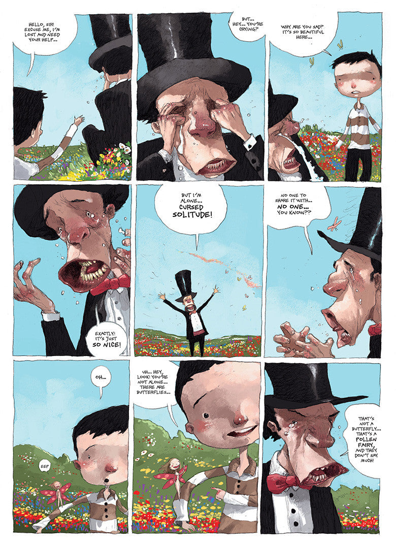 A GLANCE BACKWARD, by Pierre Paquet and Tony Sandoval