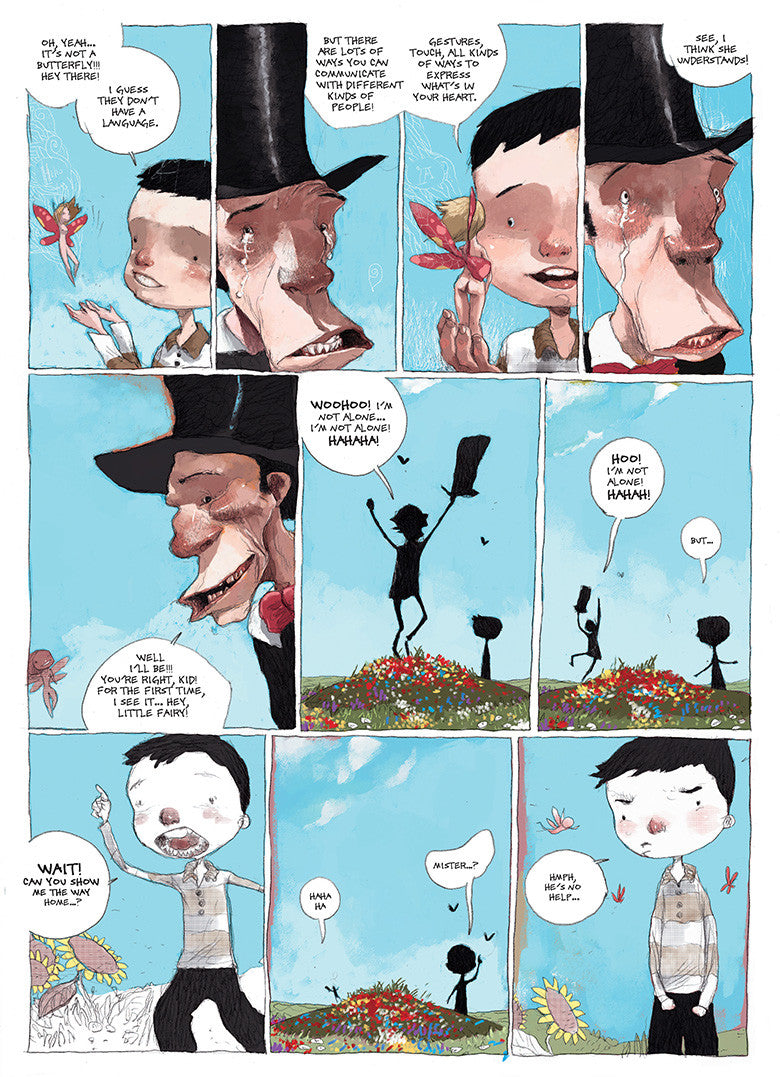 A GLANCE BACKWARD, by Pierre Paquet and Tony Sandoval
