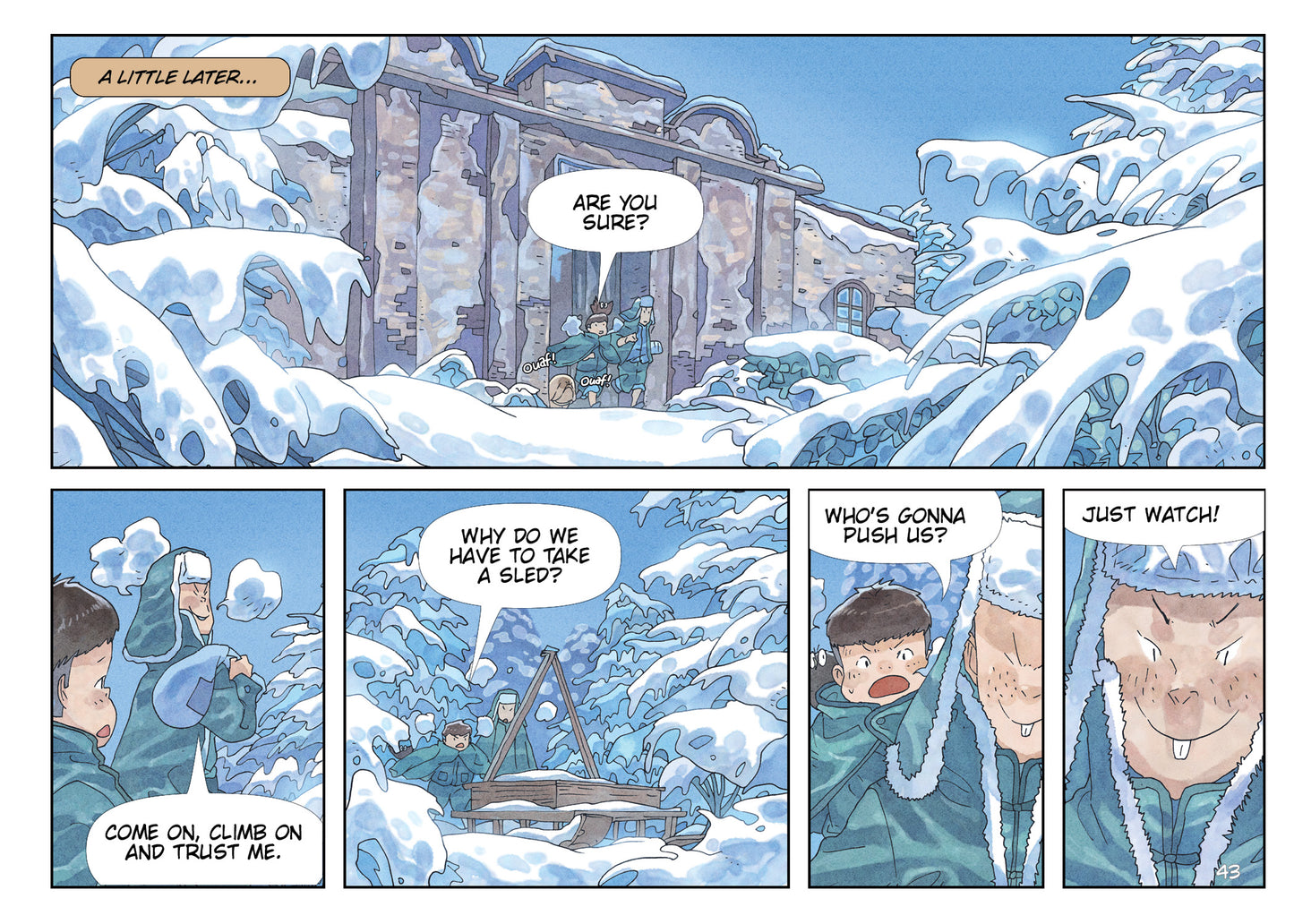 THE BALLAD OF YAYA Book 7, by Patrick Marty, Jean-Marie Omont, and Golo Zhao