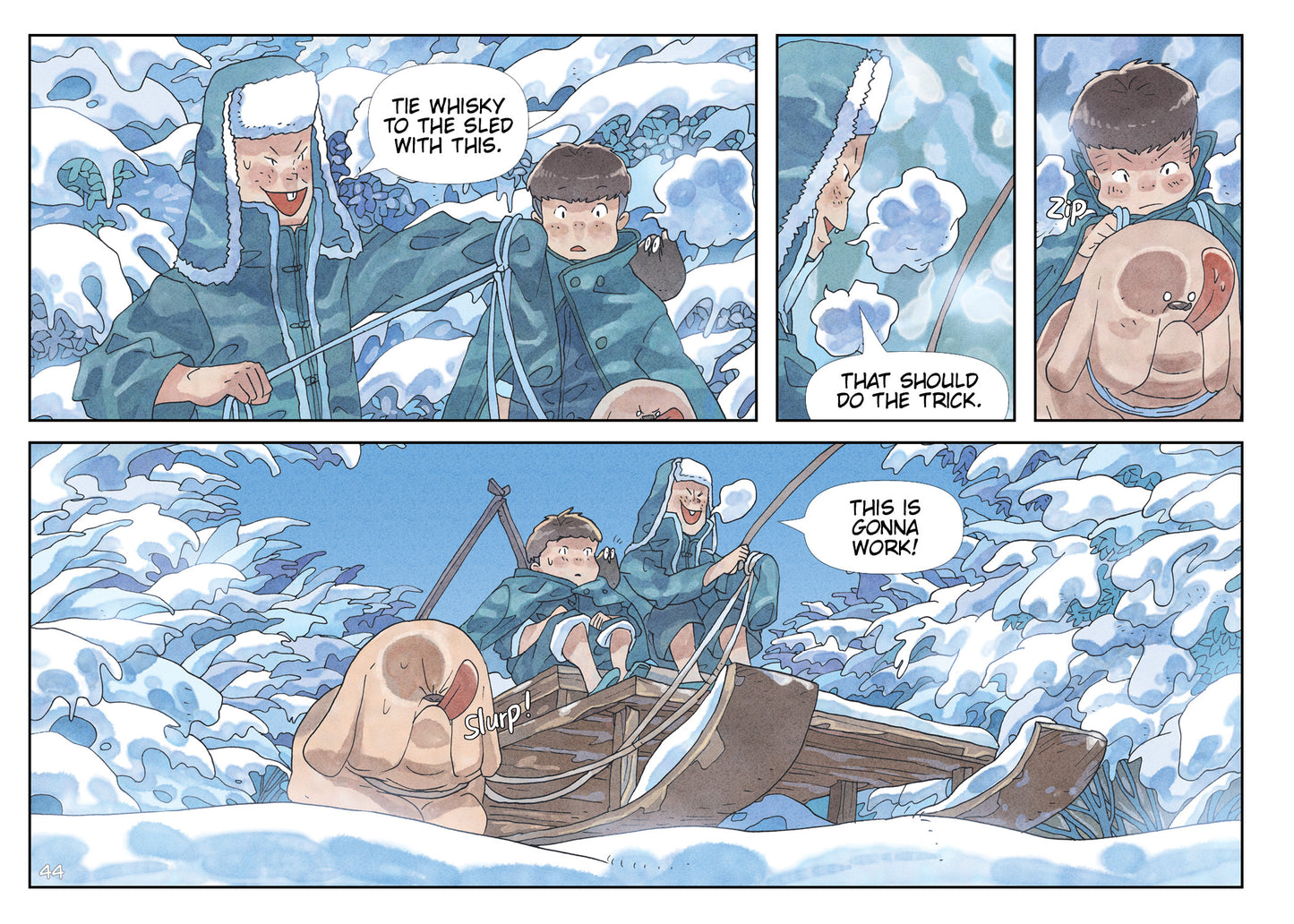 THE BALLAD OF YAYA Book 7, by Patrick Marty, Jean-Marie Omont, and Golo Zhao