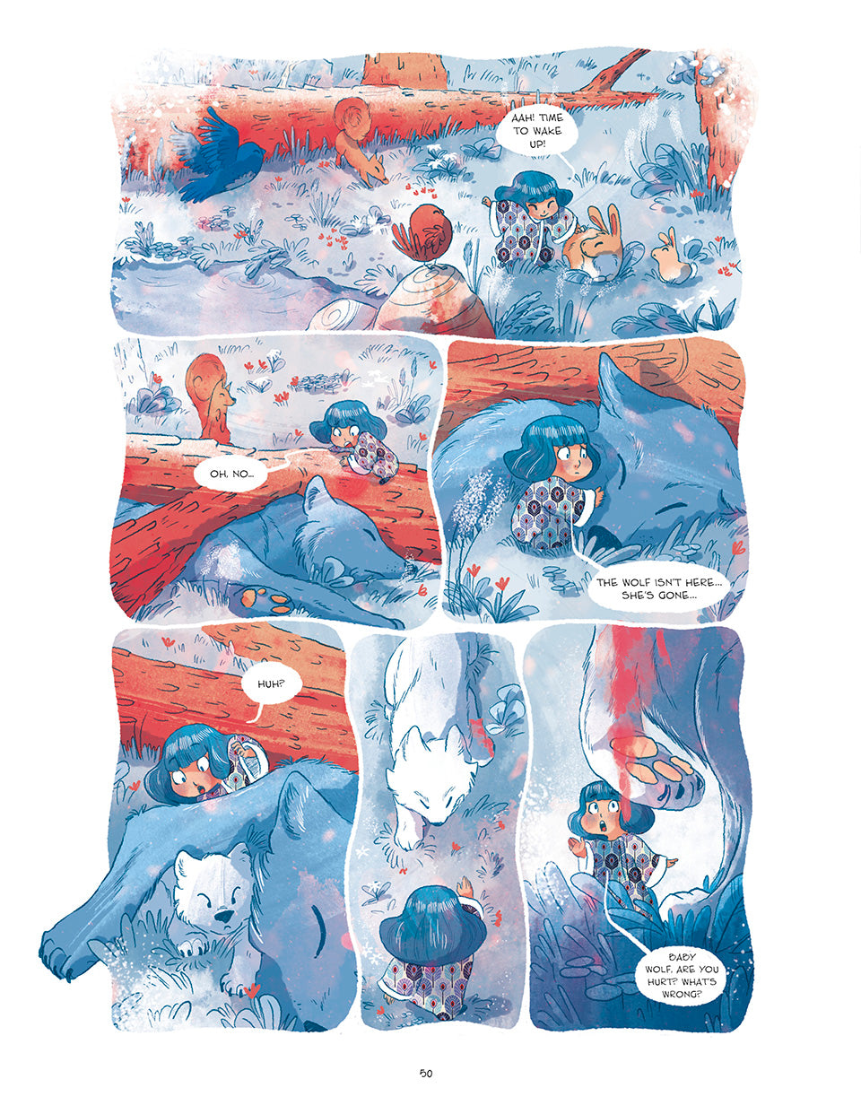 BETWEEN SNOW AND WOLF, by Domergue and Canac