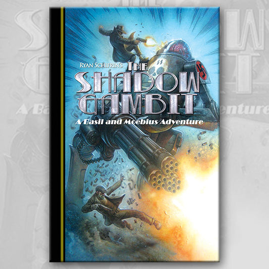 THE ADVENTURES OF BASIL & MOEBIUS 2: The Shadow Gambit, by Ryan Schifrin and Larry Hama
