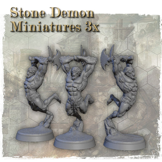 Carbon Grey Stone Demon Mini Set