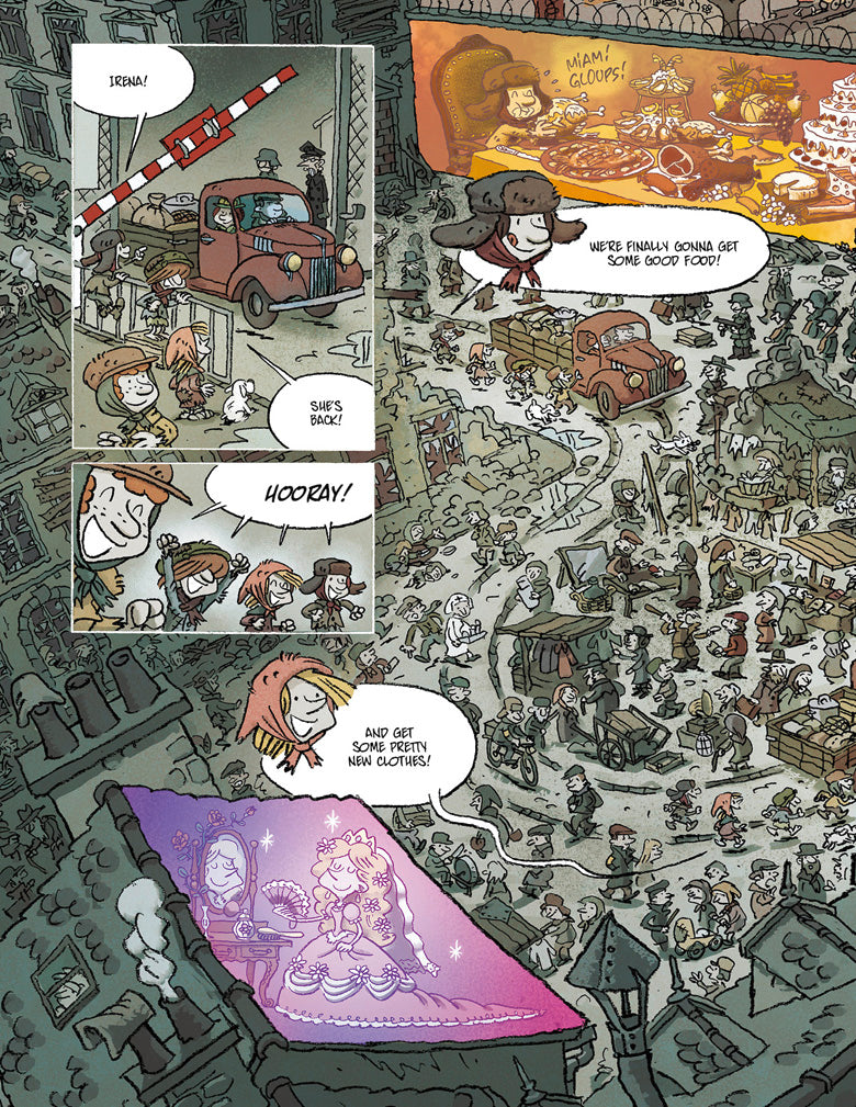 IRENA, Book 1: Wartime Ghetto, by JD Morvan, Séverine Tréfouël, and David Evrard
