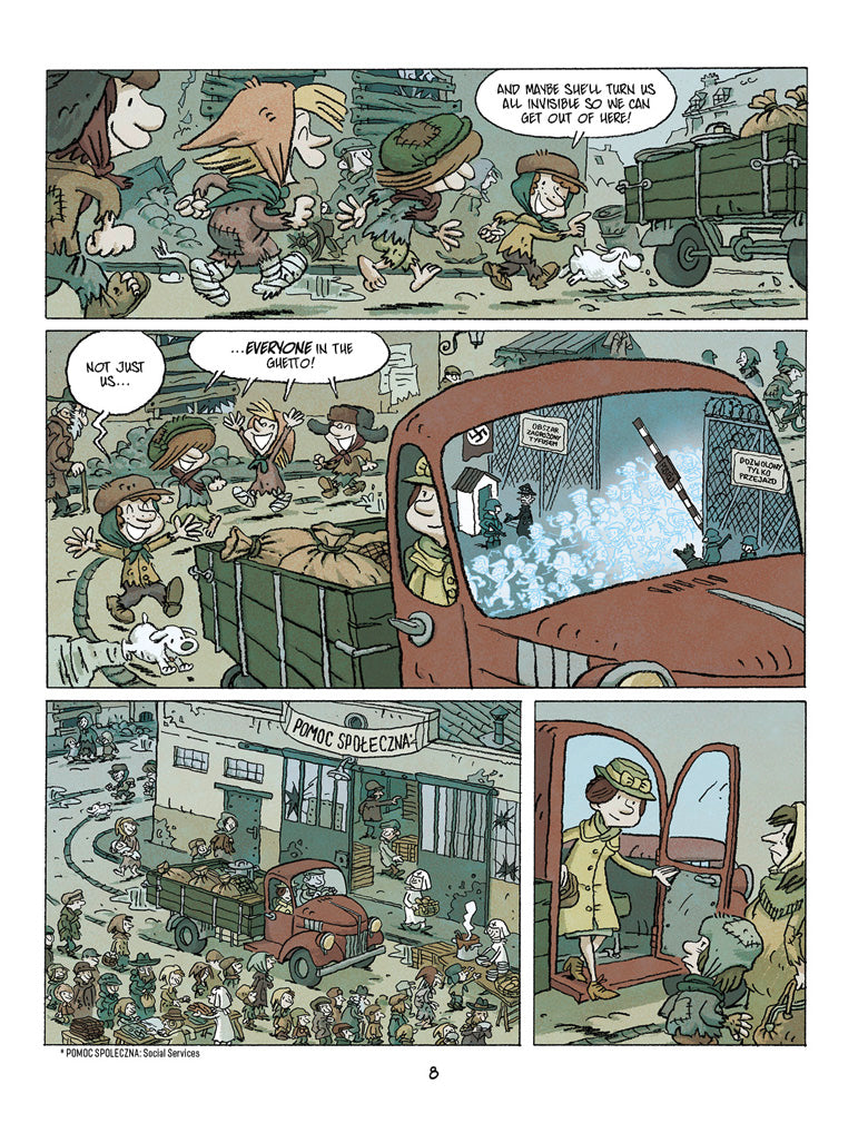 IRENA, Book 1: Wartime Ghetto, by JD Morvan, Séverine Tréfouël, and David Evrard