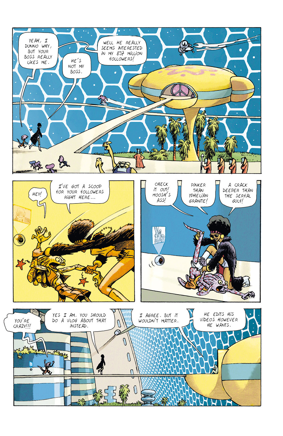 INFINITY 8 vol. 4: SYMBOLIC GUERRILLA, by Lewis Trondheim, Martin Trystram, and Kris