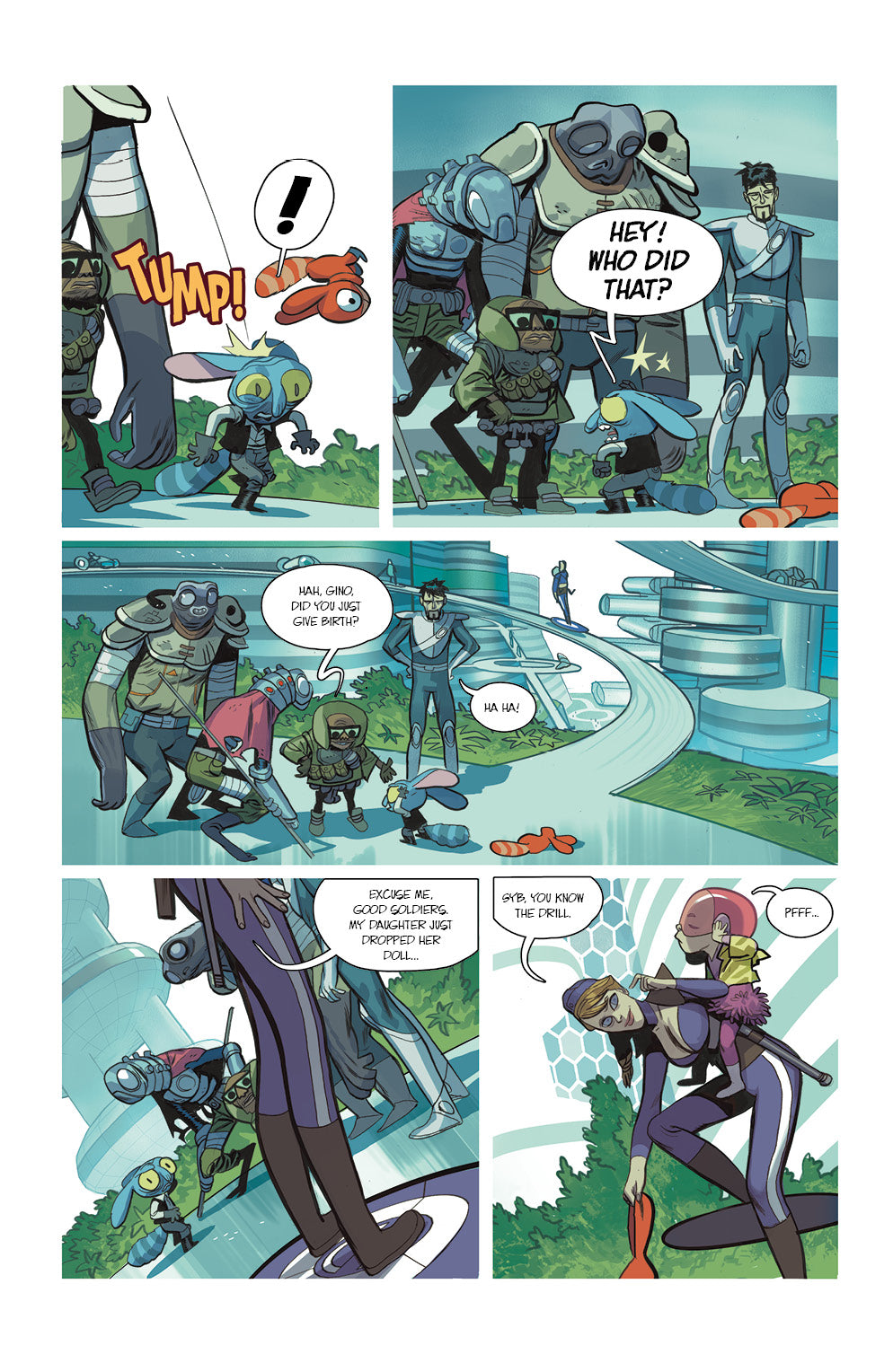 INFINITY 8 vol. 5: APOCALYPSE DAY, by Lewis Trondheim, Davy Mourier, and Lorenzo De Felici