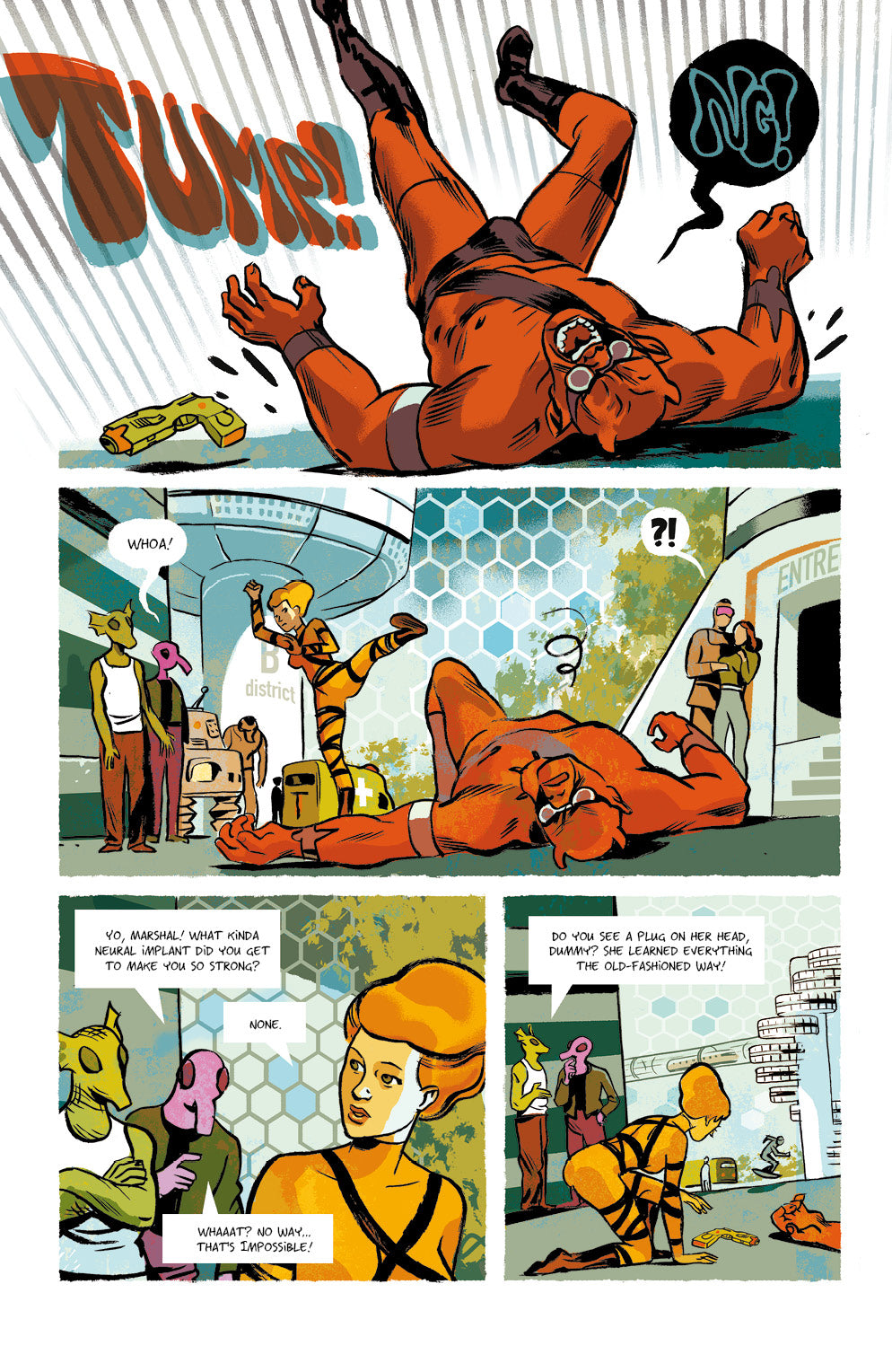 INFINITY 8 vol. 3: THE GOSPEL ACCORDING TO EMMA, by Trondheim, Vehlmann, and Balez
