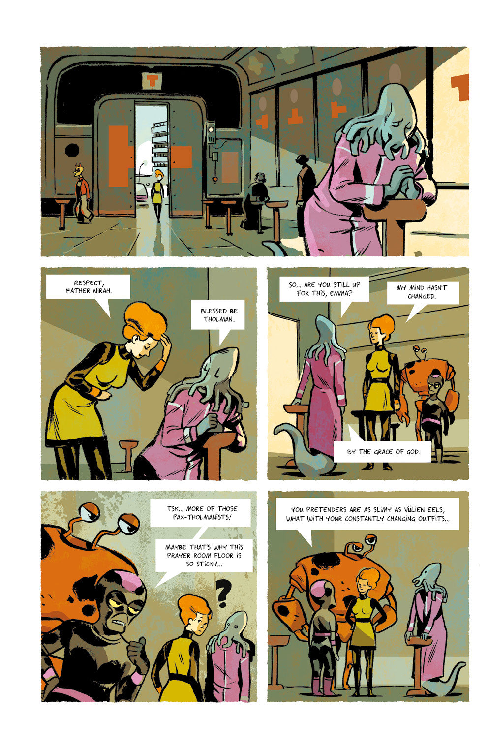 INFINITY 8 vol. 3: THE GOSPEL ACCORDING TO EMMA, by Trondheim, Vehlmann, and Balez