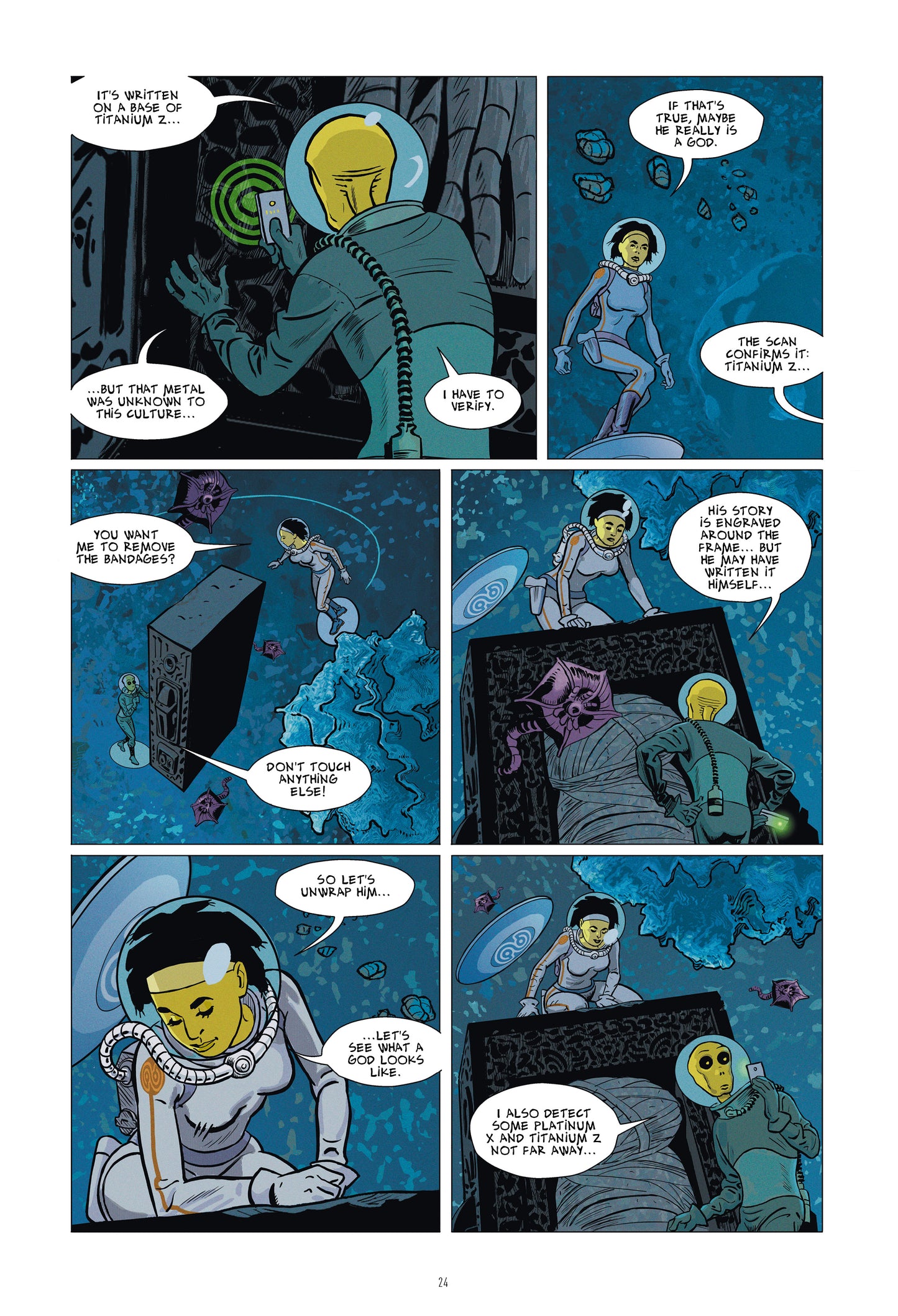 INFINITY 8 vol. 6: ULTIMATE KNOWLEDGE, by Lewis Trondheim, Emmanuel Guibert, and Franck Biancarelli
