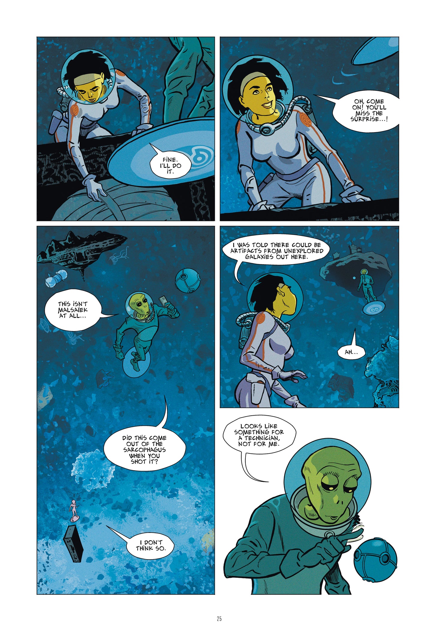 INFINITY 8 vol. 6: ULTIMATE KNOWLEDGE, by Lewis Trondheim, Emmanuel Guibert, and Franck Biancarelli