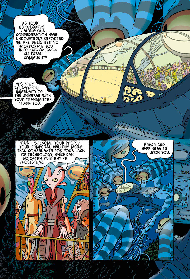 INFINITY 8 vol. 8: UNTIL THE END, by Lewis Trondheim and Killoffer