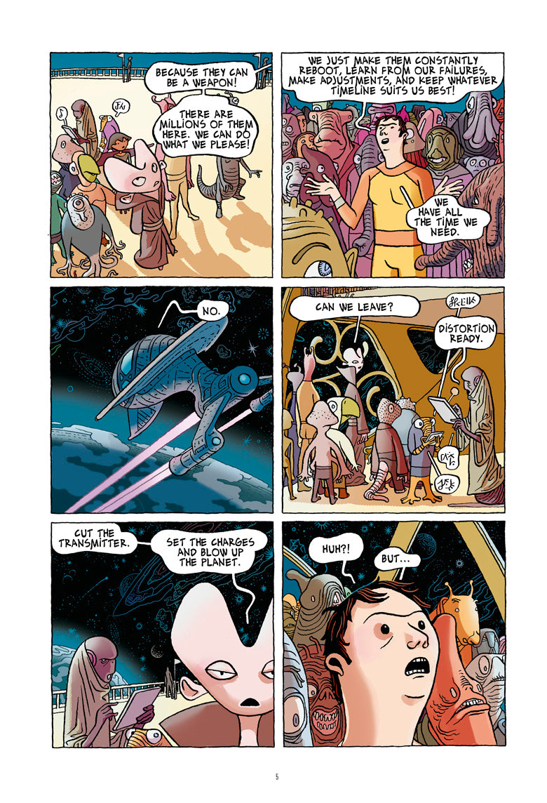 INFINITY 8 vol. 8: UNTIL THE END, by Lewis Trondheim and Killoffer