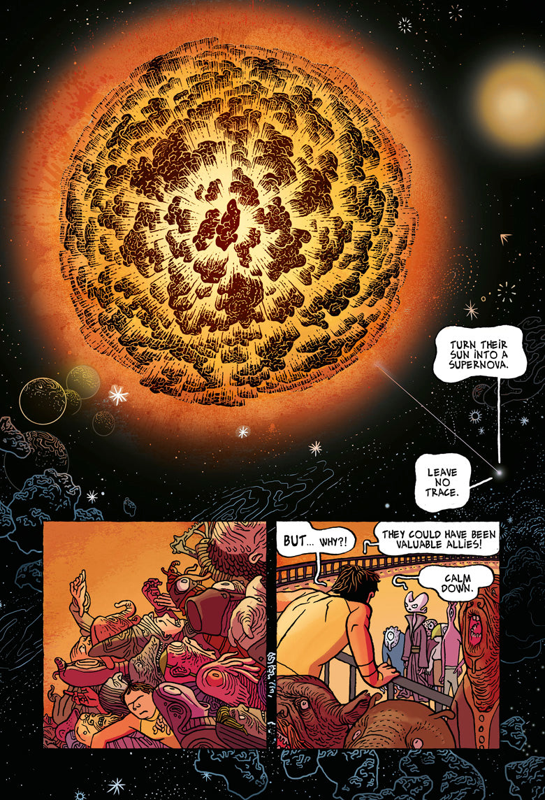 INFINITY 8 vol. 8: UNTIL THE END, by Lewis Trondheim and Killoffer