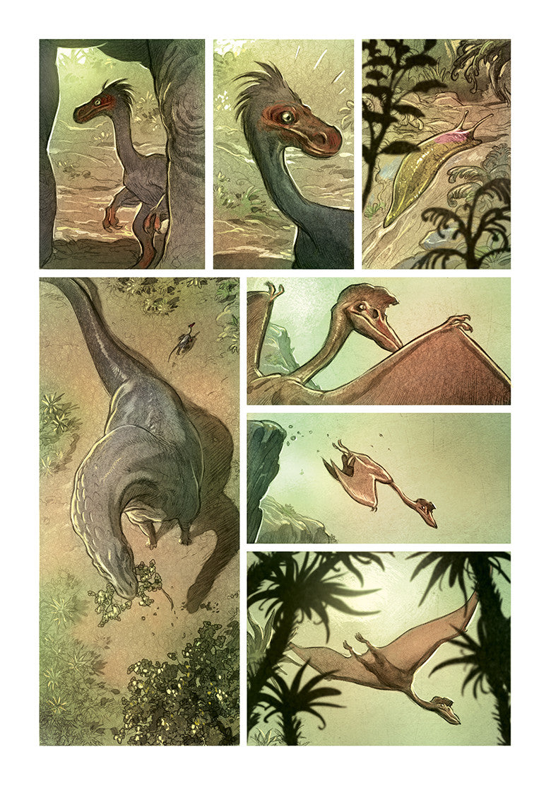 LOVE: THE DINOSAUR, by Brrémaud & Bertolucci