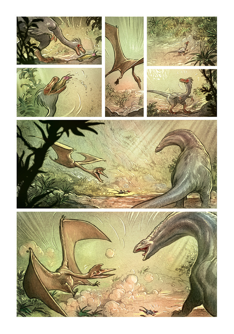 LOVE: THE DINOSAUR, by Brrémaud & Bertolucci