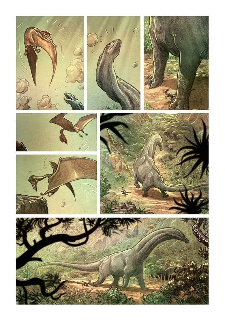 LOVE: THE DINOSAUR, by Brrémaud & Bertolucci