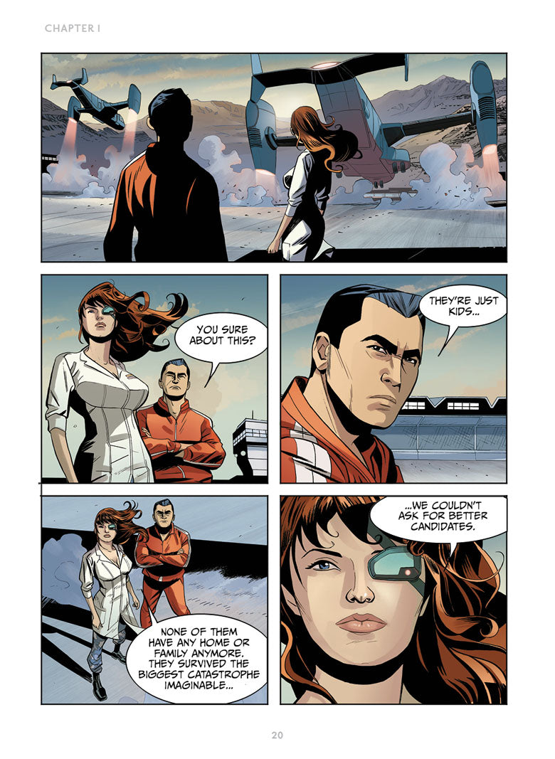 ORPHANS vol. 1, by Roberto Recchioni and Emiliano Mammucari