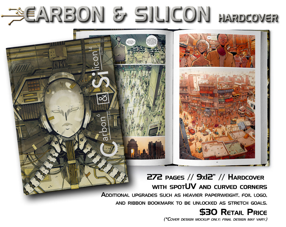 CARBON & SILICON, by Mathieu Bablet (hardcover)