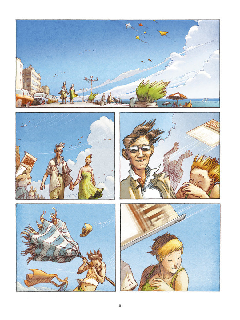 STAY, by Lewis Trondheim and Hubert Chevillard