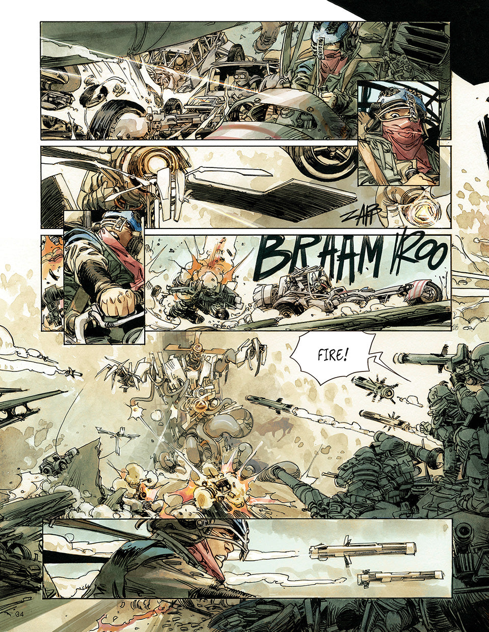 THE WALL, by Charreyron and Alberti + Bonuses