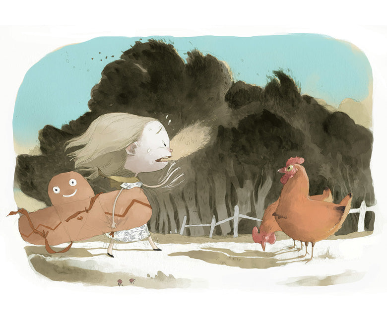 THE WINDY DAY, by Tony Sandoval