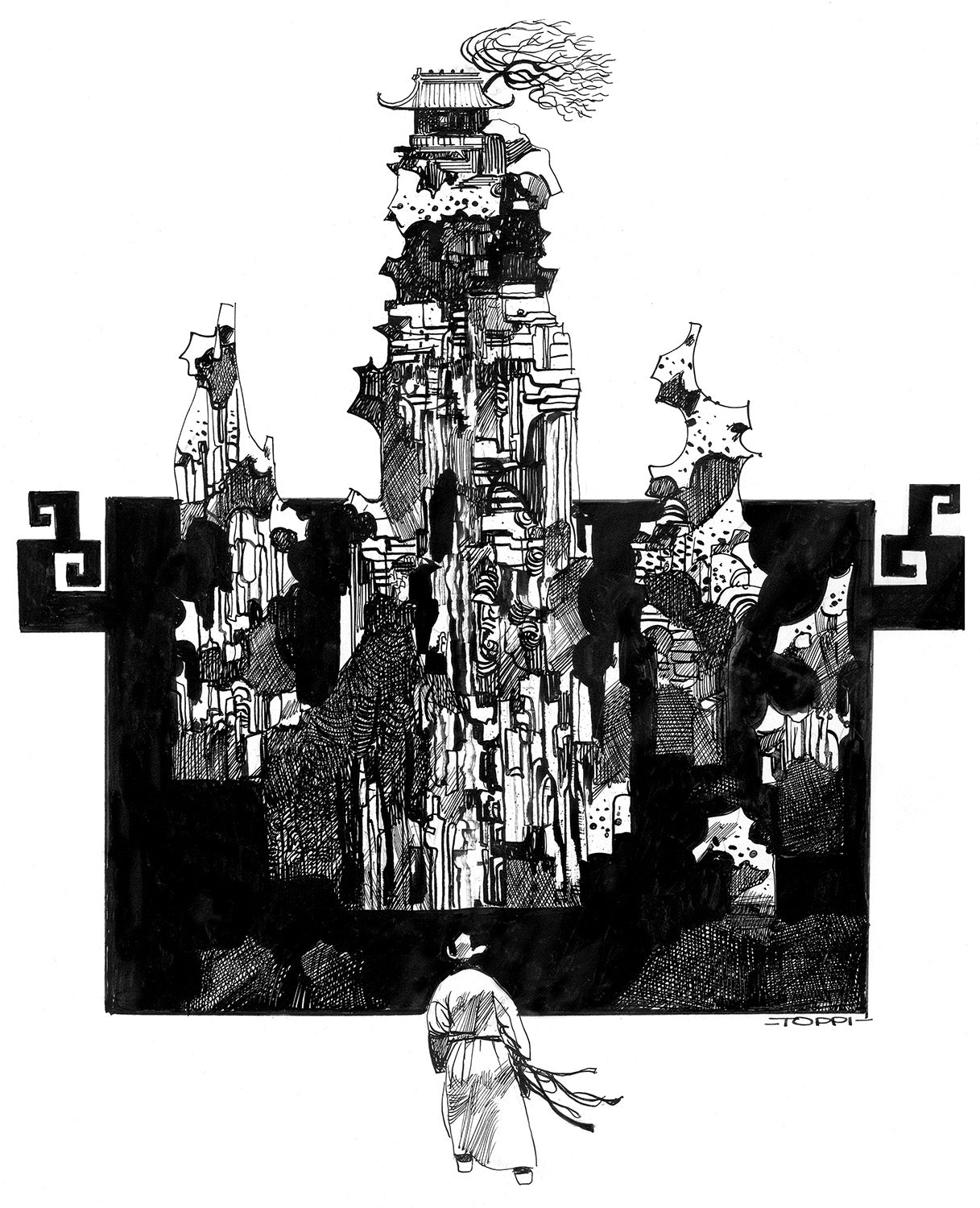 THE COLLECTED TOPPI vol. 6: JAPAN by Sergio Toppi