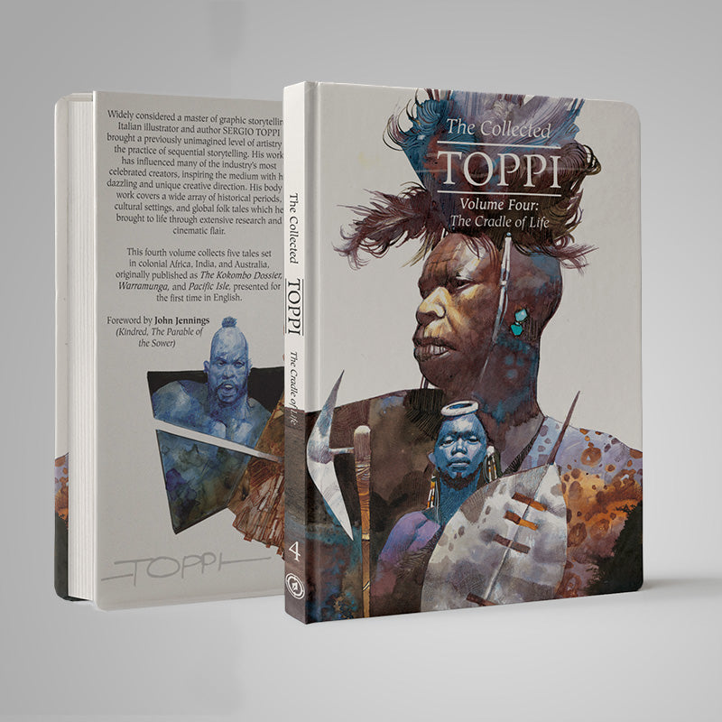THE COLLECTED TOPPI vol. 4: THE CRADLE OF LIFE by Sergio Toppi