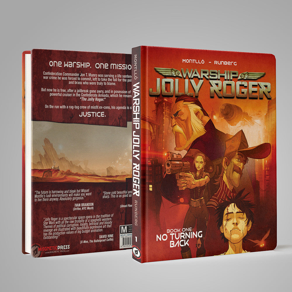 WARSHIP JOLLY ROGER Book 1, by Sylvain Runberg and Miquel Montllo