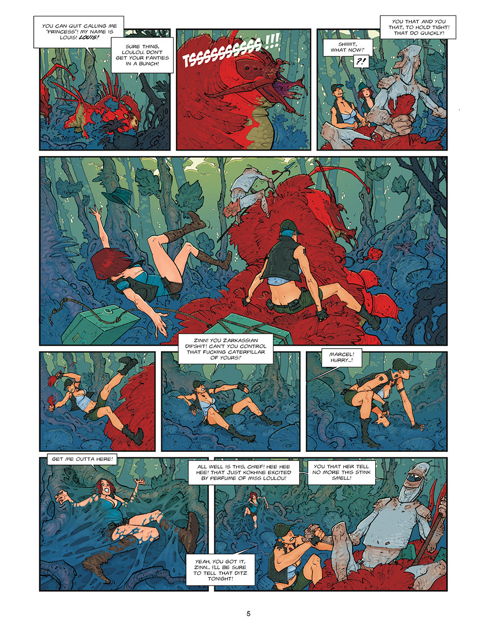 TRAPPED ON ZARKASS, by Yann, Stefan Wul, Didier Cassegrain