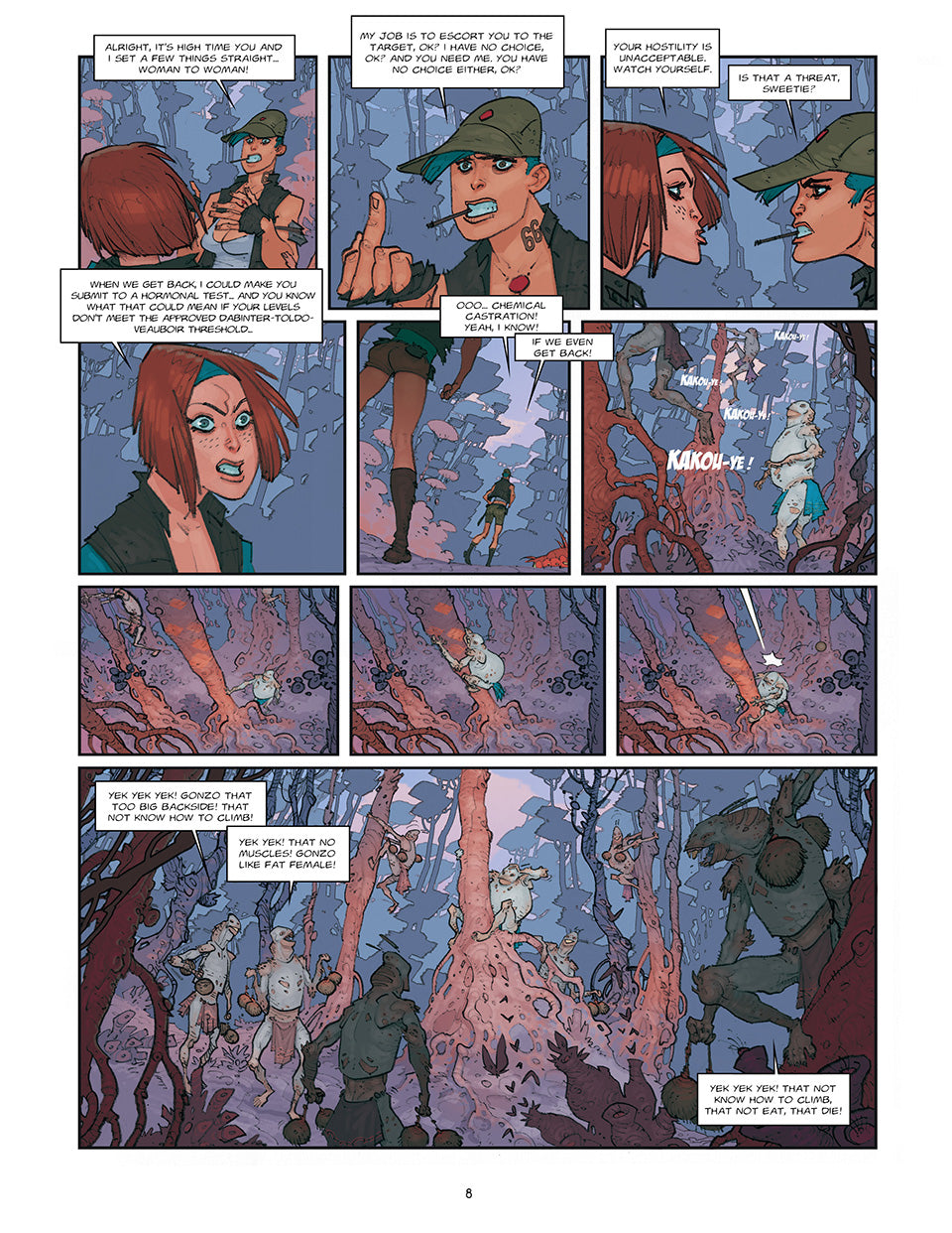 TRAPPED ON ZARKASS, by Yann, Stefan Wul, Didier Cassegrain + Bonus