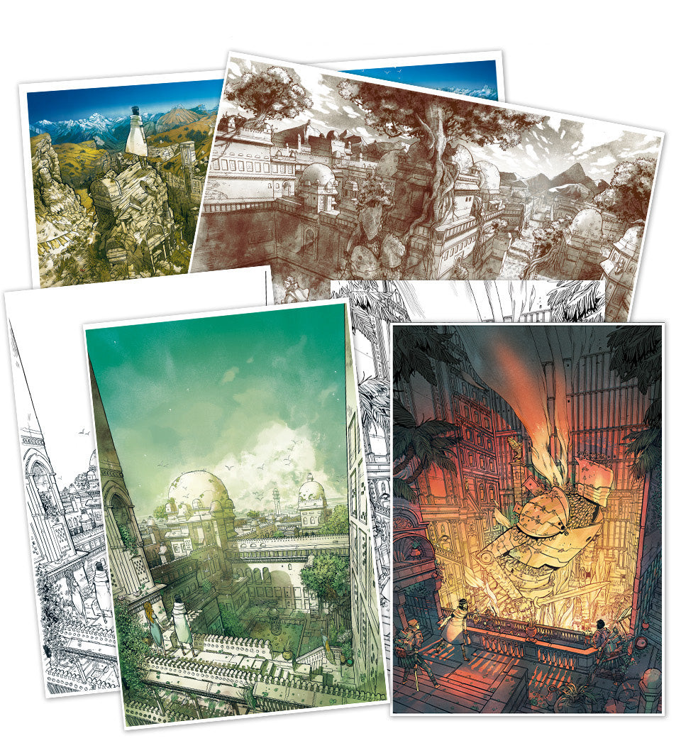 ADRASTEA, by Mathieu Bablet (softcover) + Bonuses