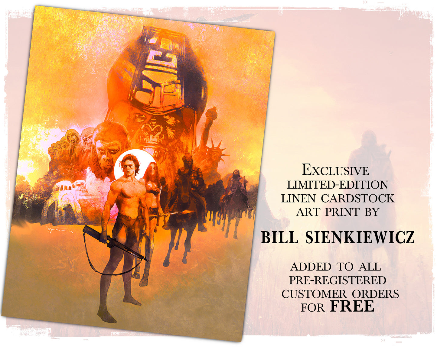 PLANET OF THE APES RPG: Ultra-Deluxe White Slipcase Set + Bonuses