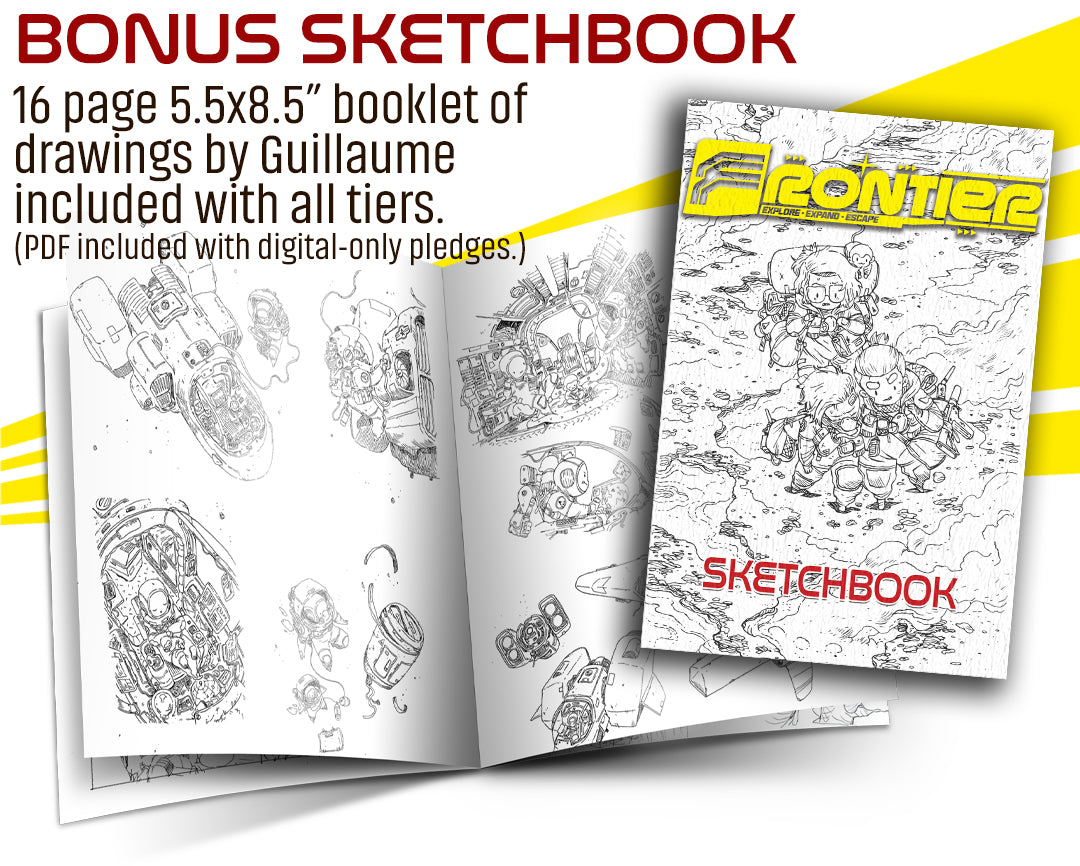 FRONTIER, by Guillaume Singelin (Limited Slipcase Edition) + Bonuses