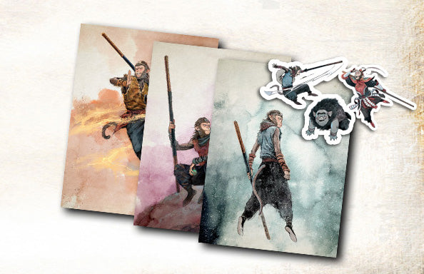 THE MONKEY KING two-volume Slipcase Set + Bonuses