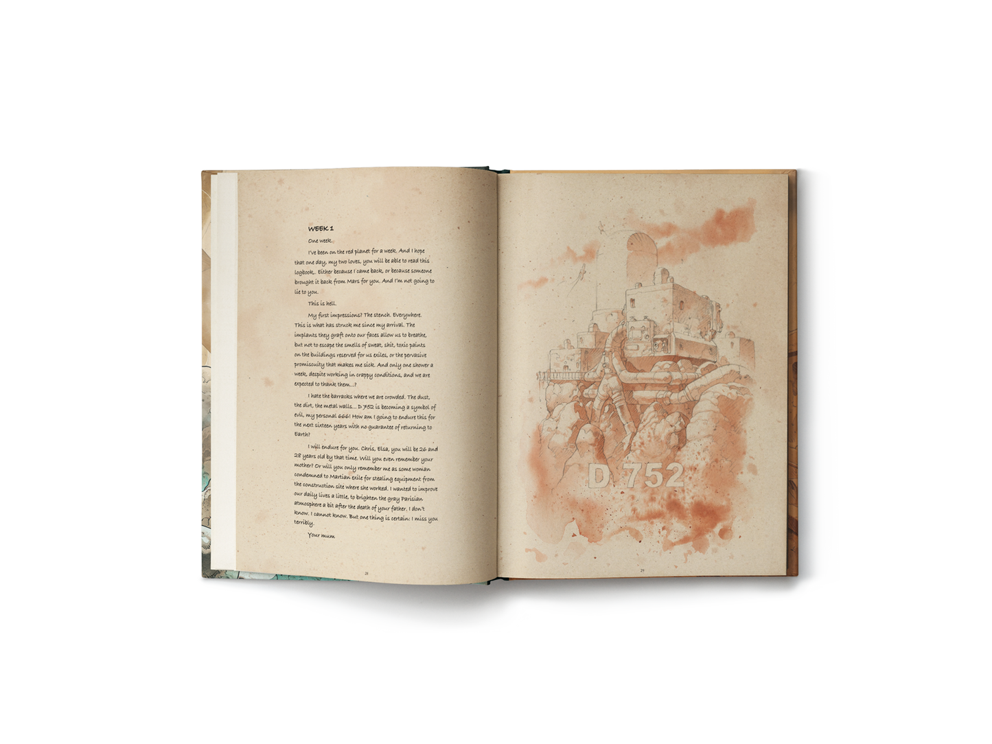 ON MARS: DESIGN BOOK - Hardcover