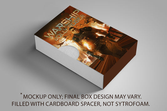 WARSHIP JOLLY ROGER - Empty Slipcase Box