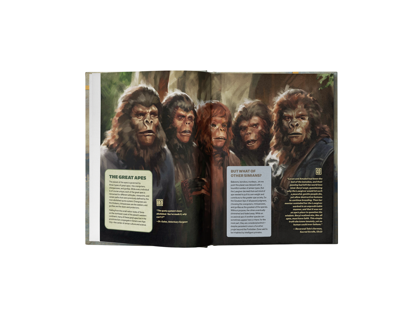 PLANET OF THE APES RPG: Ultra-Deluxe White Slipcase Set + Bonuses