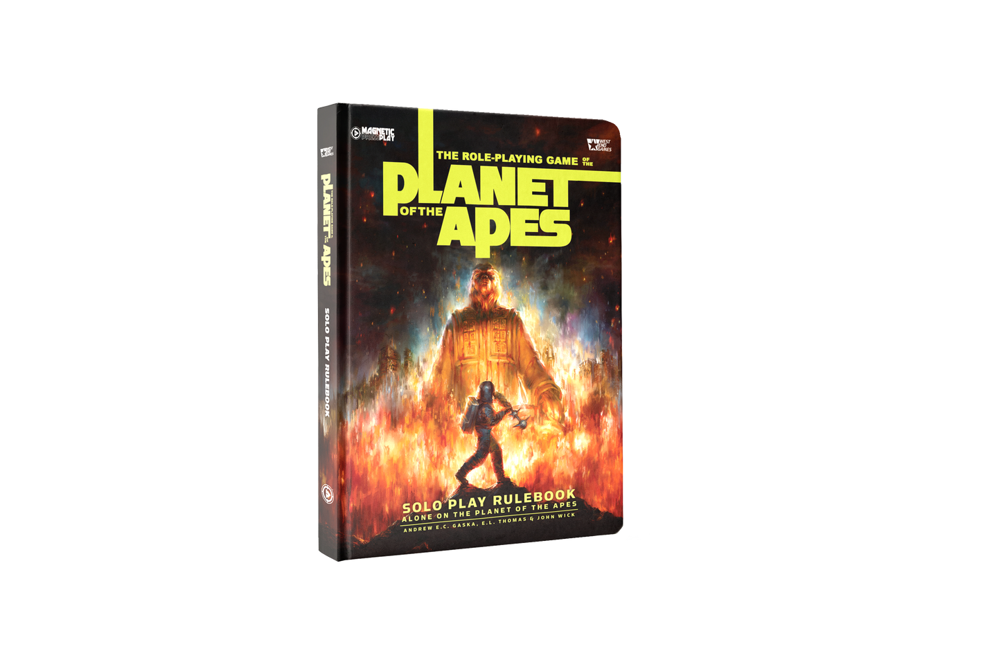 PLANET OF THE APES RPG:  Solo Rulebook - Hardcover