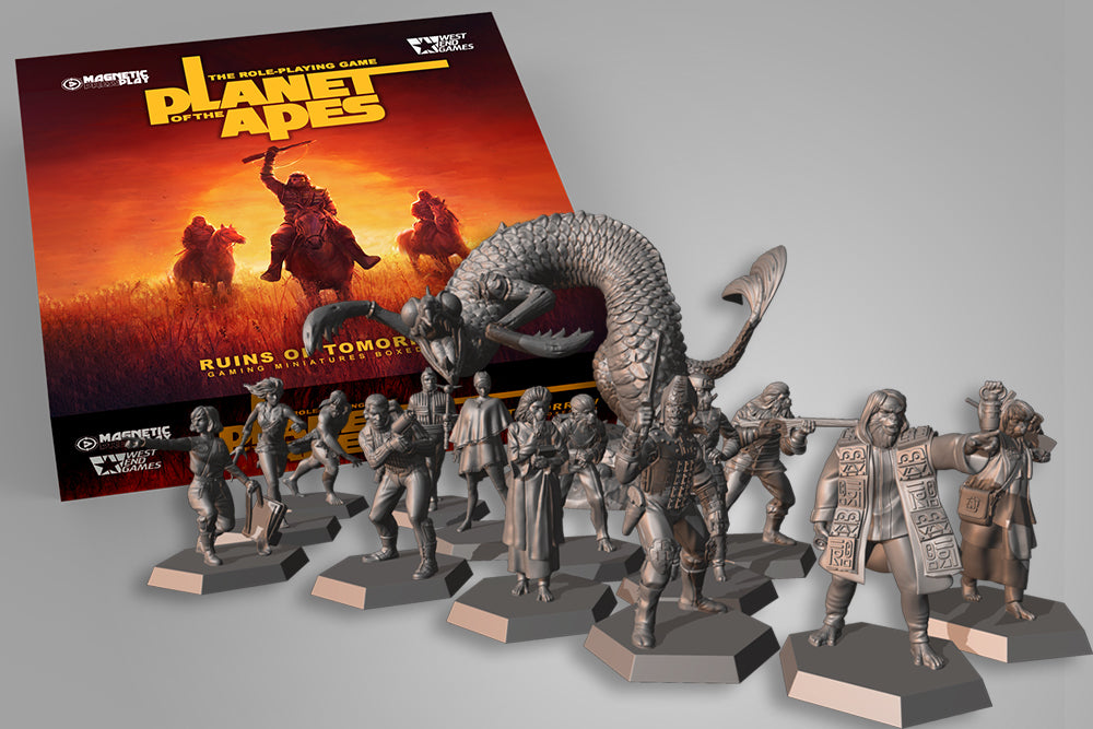 PLANET OF THE APES RPG: RUINS OF TOMORROW - Miniature Set