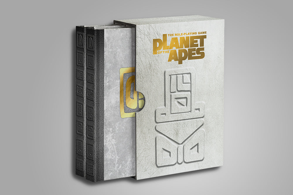PLANET OF THE APES RPG: Ultra-Deluxe White Slipcase Set + Bonuses