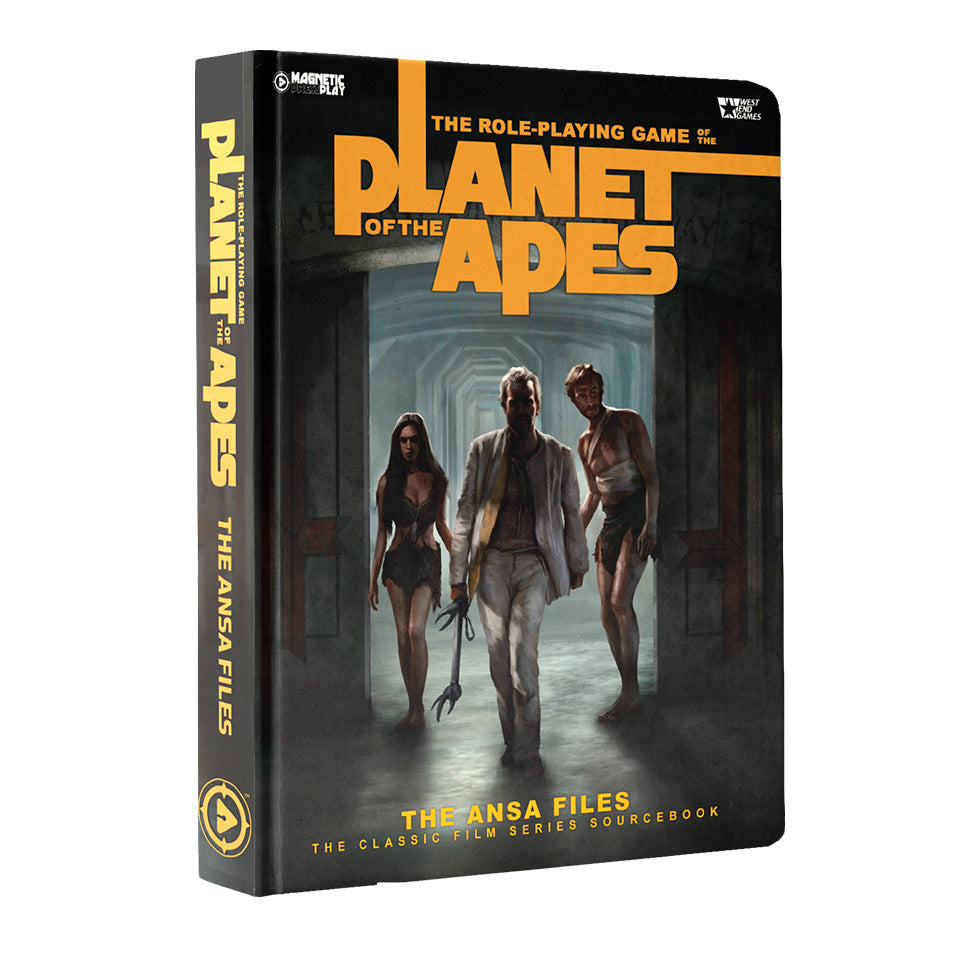 PLANET OF THE APES RPG:  The ANSA FILES Sourcebook - Hardcover